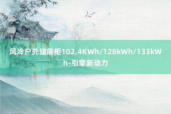 风冷户外储能柜102.4KWh/128kWh/133kWh-引擎新动力